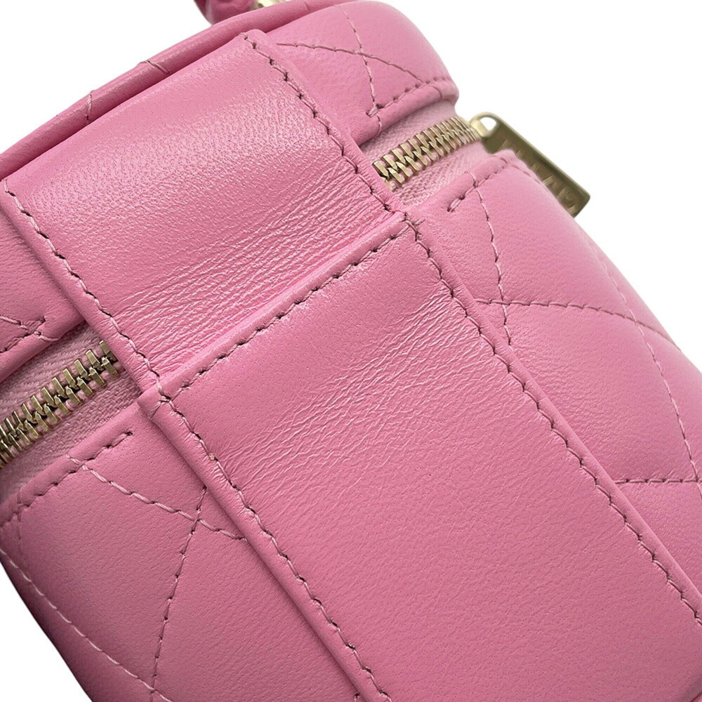 Chanel Vanity Bag, Coco Mark, Matelassé, Lambskin, AP2730, CHANEL Handbag, Po... - Picture 9 of 14
